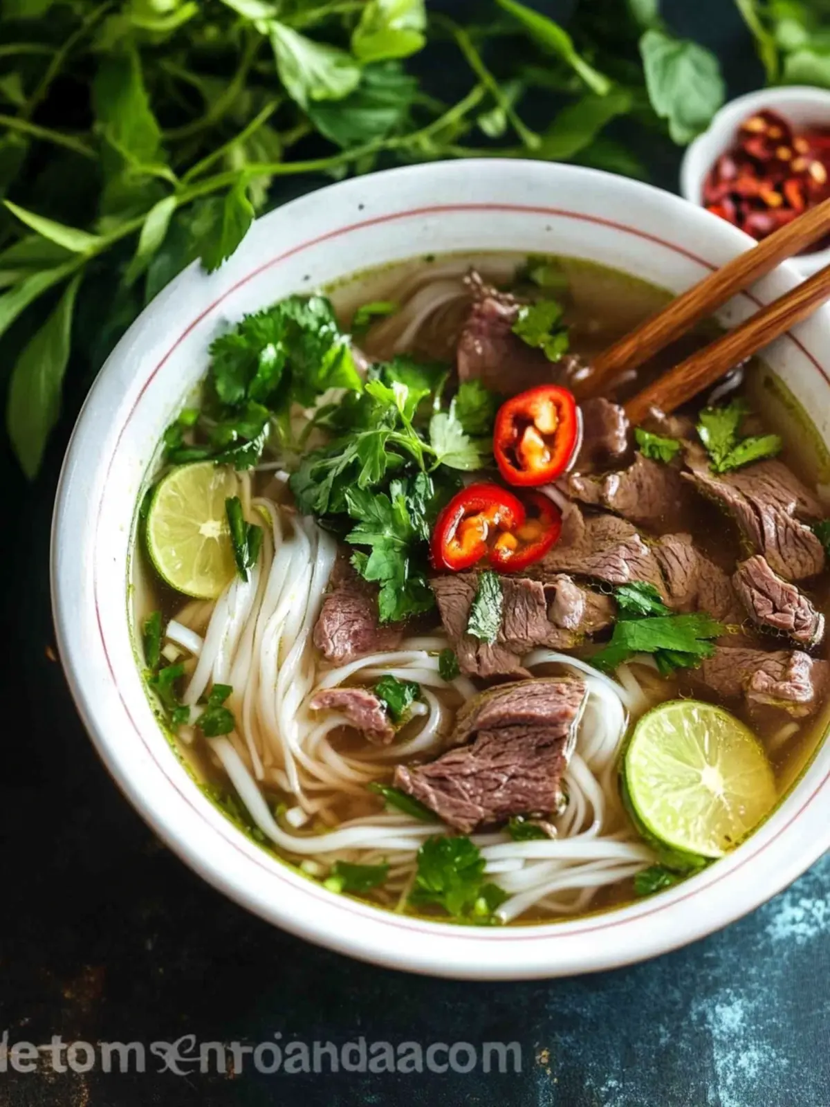 Flavorful Beef Pho Noodle Soup: A Homemade Delight 3 Beef Pho Noodle Soup