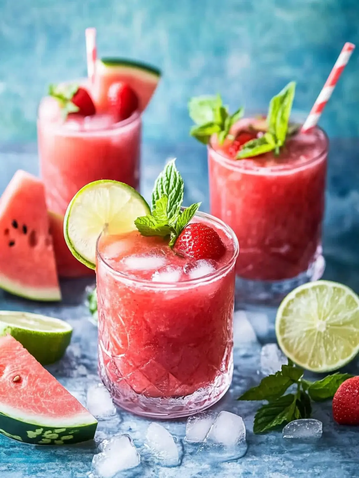 Delightful Strawberry Watermelon Agua Fresca for Hot Days 4 trawberry Watermelon Agua Fresca