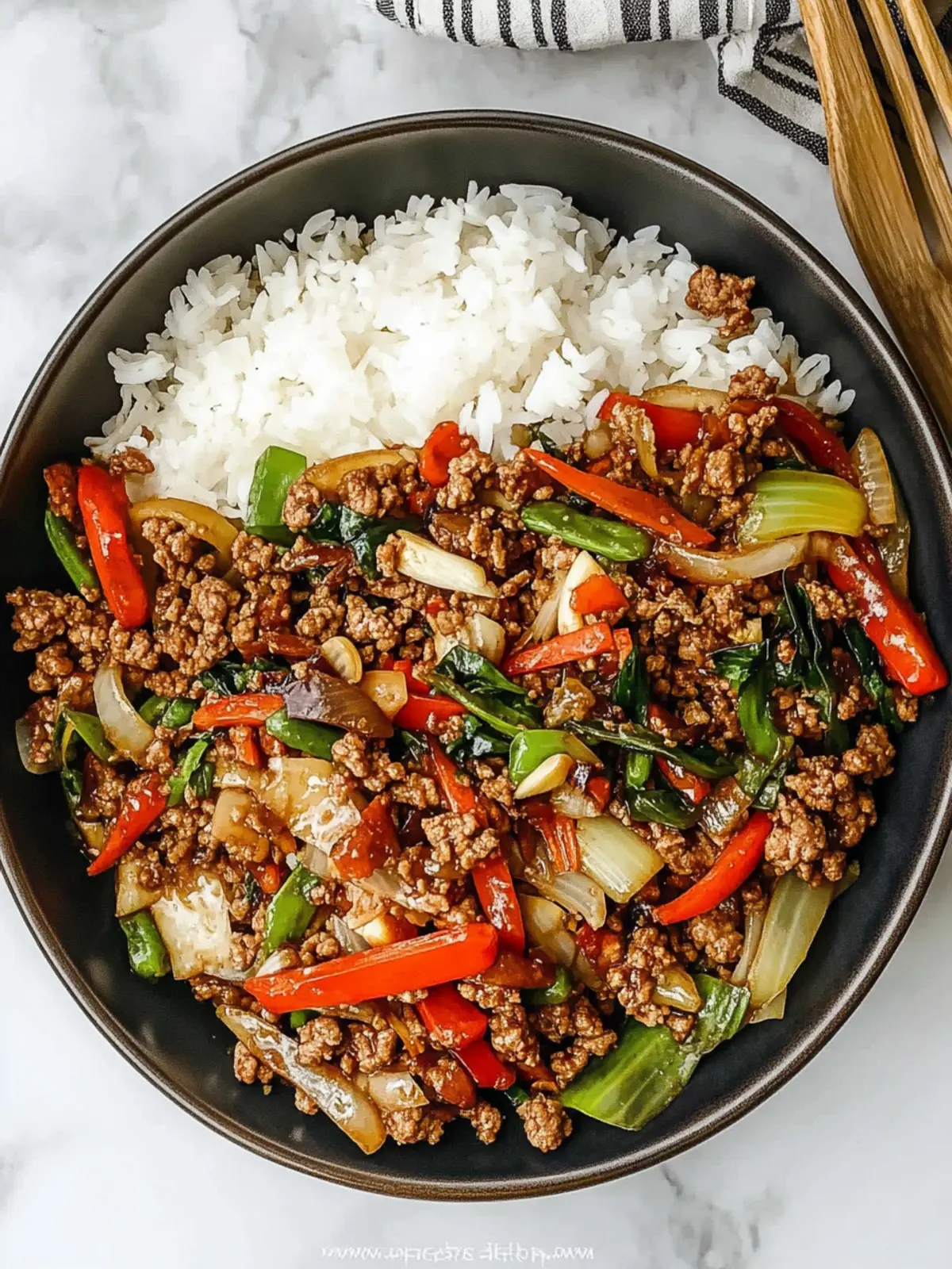Delicious Ground Beef Stir Fry in 30 Minutes or Less 2 Ground Beef Stir Fry