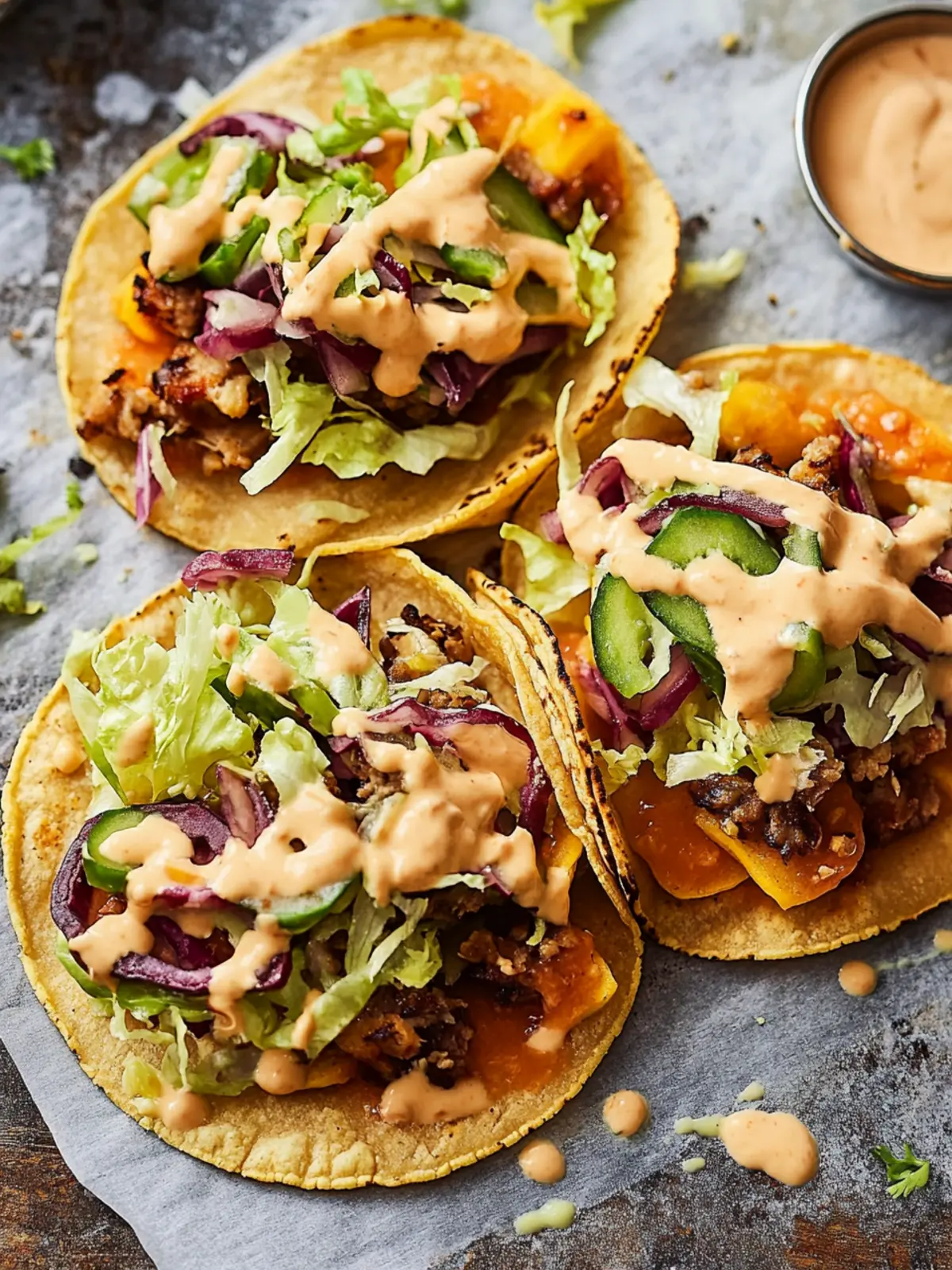 Smash Burger Tacos: Easy Comfort Food for Weeknight Fun 2 Smash Burger Tacos