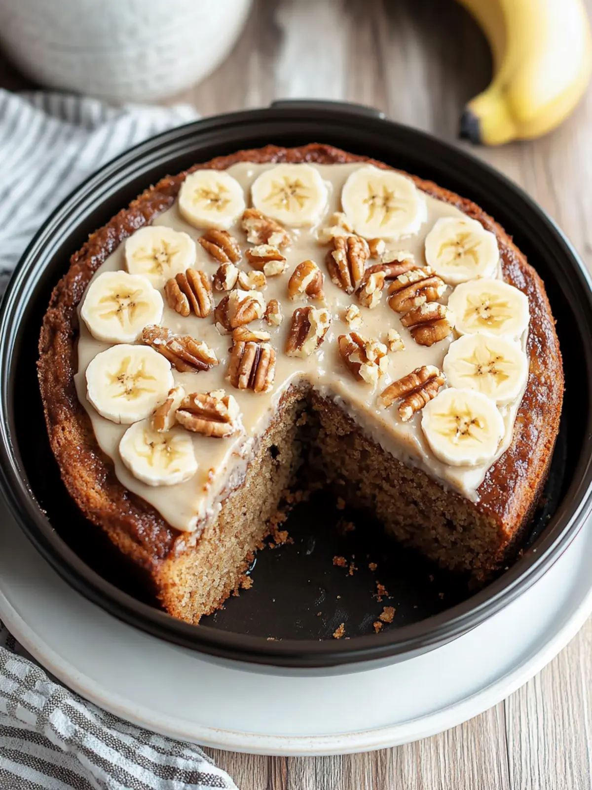 Irresistible Slow Cooker Banana Nut Cake You'll Adore 5 Slow Cooker Banana Nut Cake