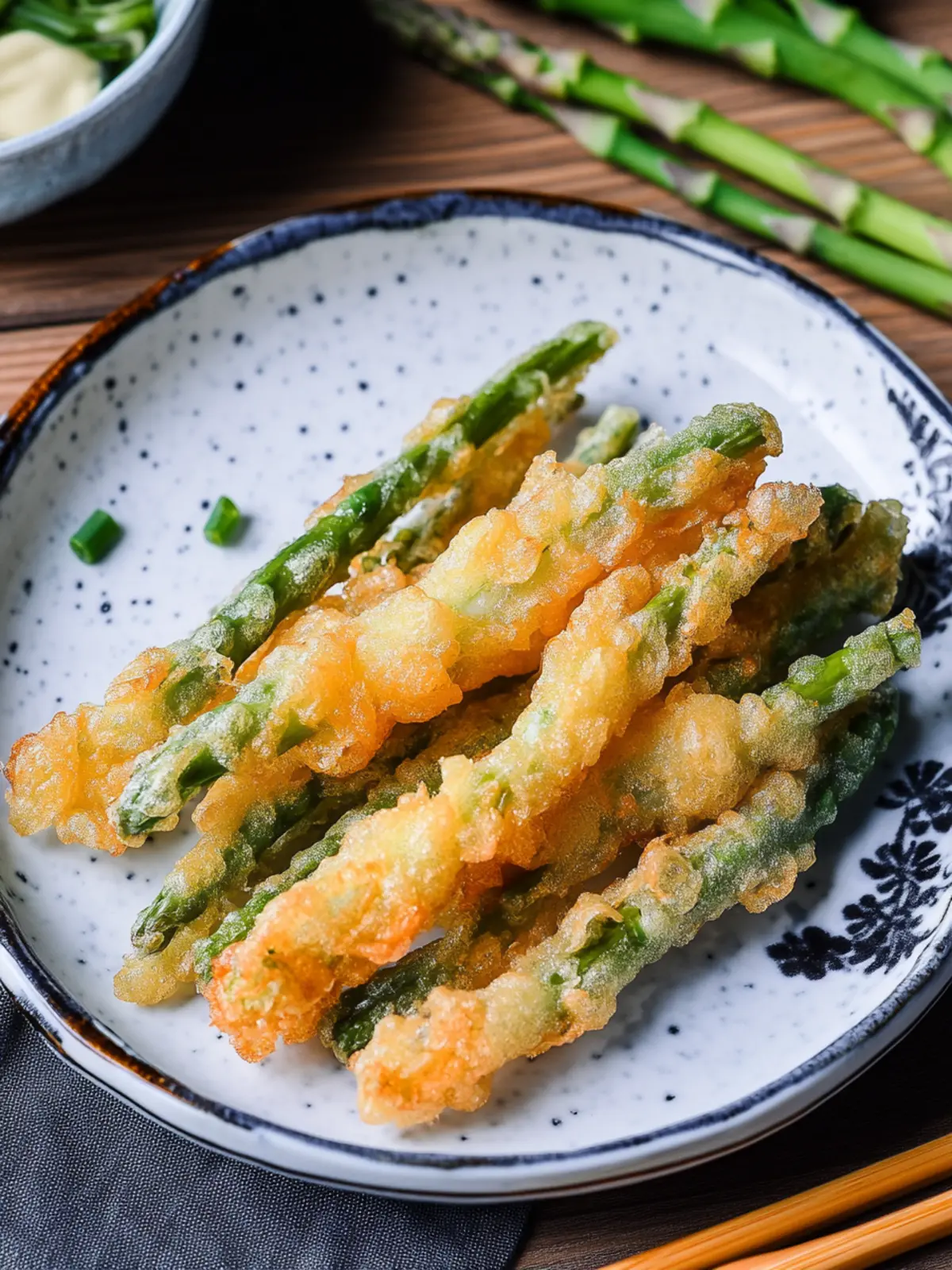 Crispy Asparagus Tempura: A Homemade Delight You’ll Love 3 Asparagus Tempura