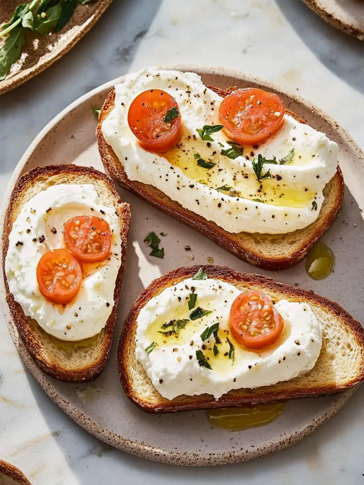 Whipped Ricotta Toast with Lemony Peas for Spring Refreshment 3 Whipped Ricotta Toast