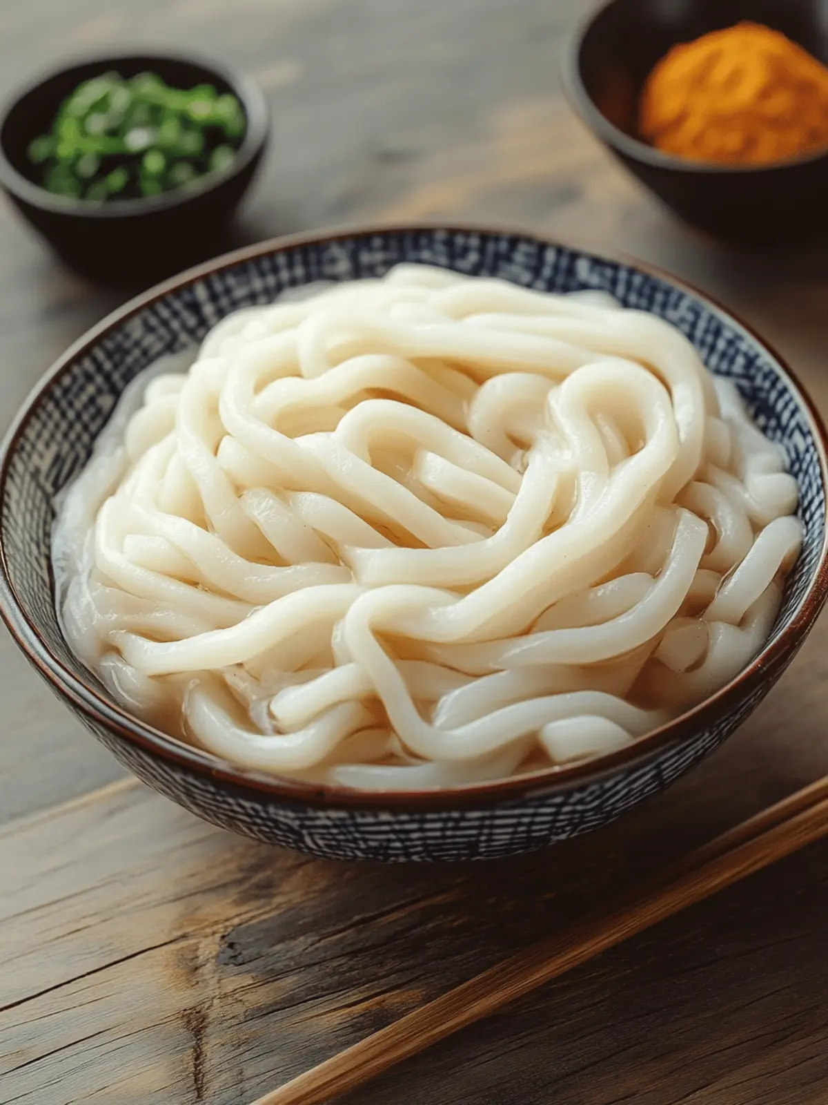 Savory Japanese Udon Noodles: A Homemade Comfort Bowl 4 Japanese Udon (Thick Wheat Noodles)