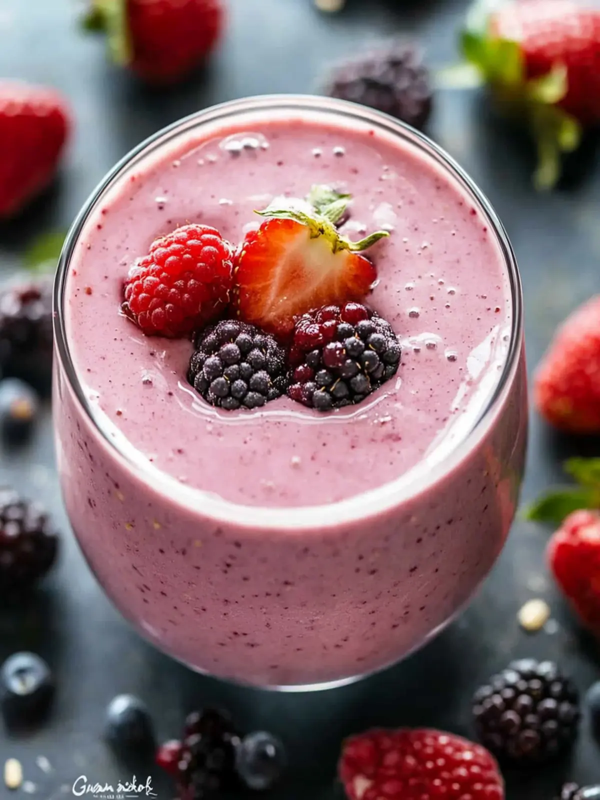 Delicious Mixed Berry Oatmeal Smoothie for a Quick Energizing Breakfast 2 Mixed Berry Oatmeal Smoothie