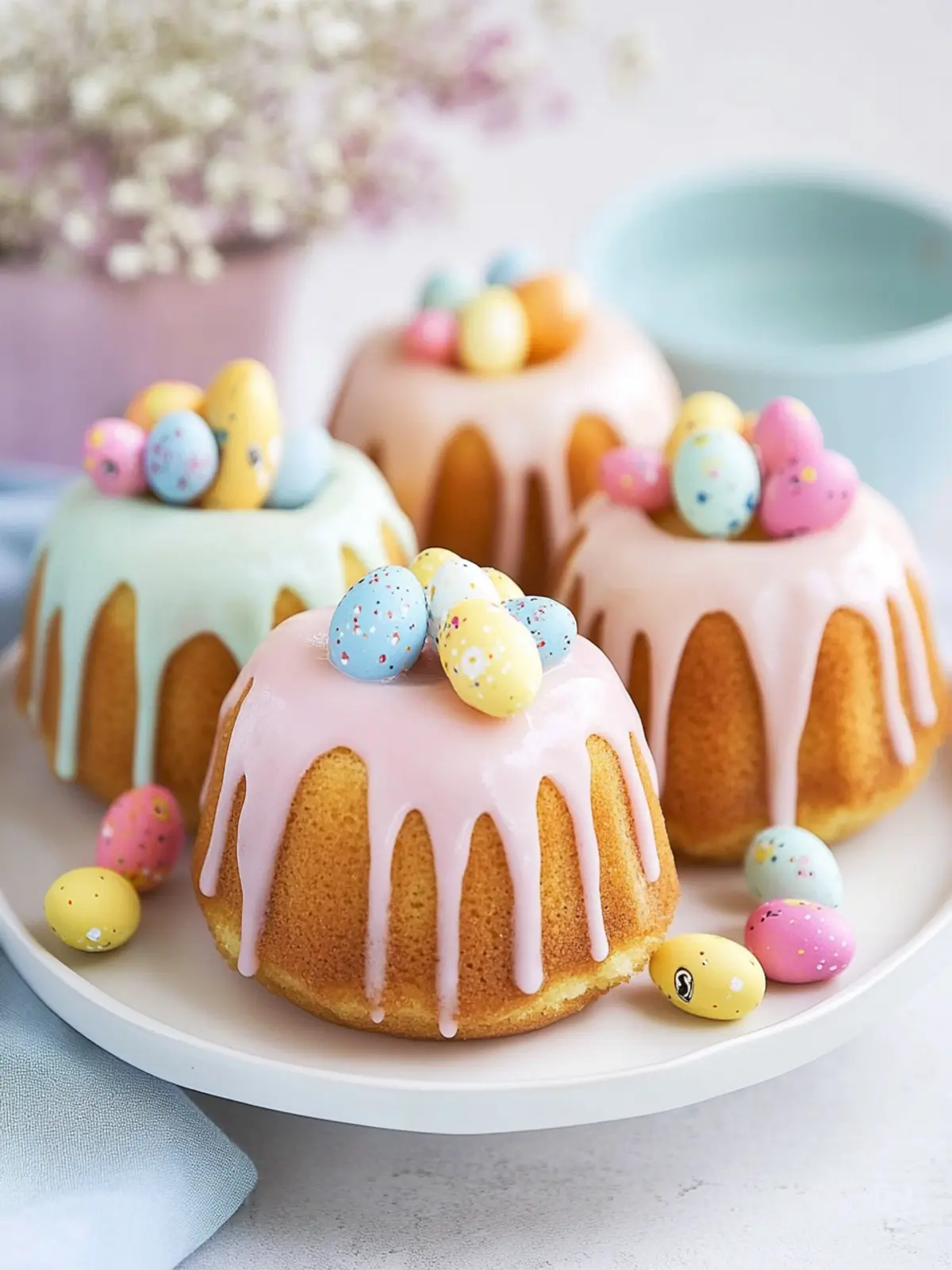 Surprise Inside Mini Easter Bundt Cakes That Wow Your Guests 3 Surprise Inside Mini Easter Bundt Cakes