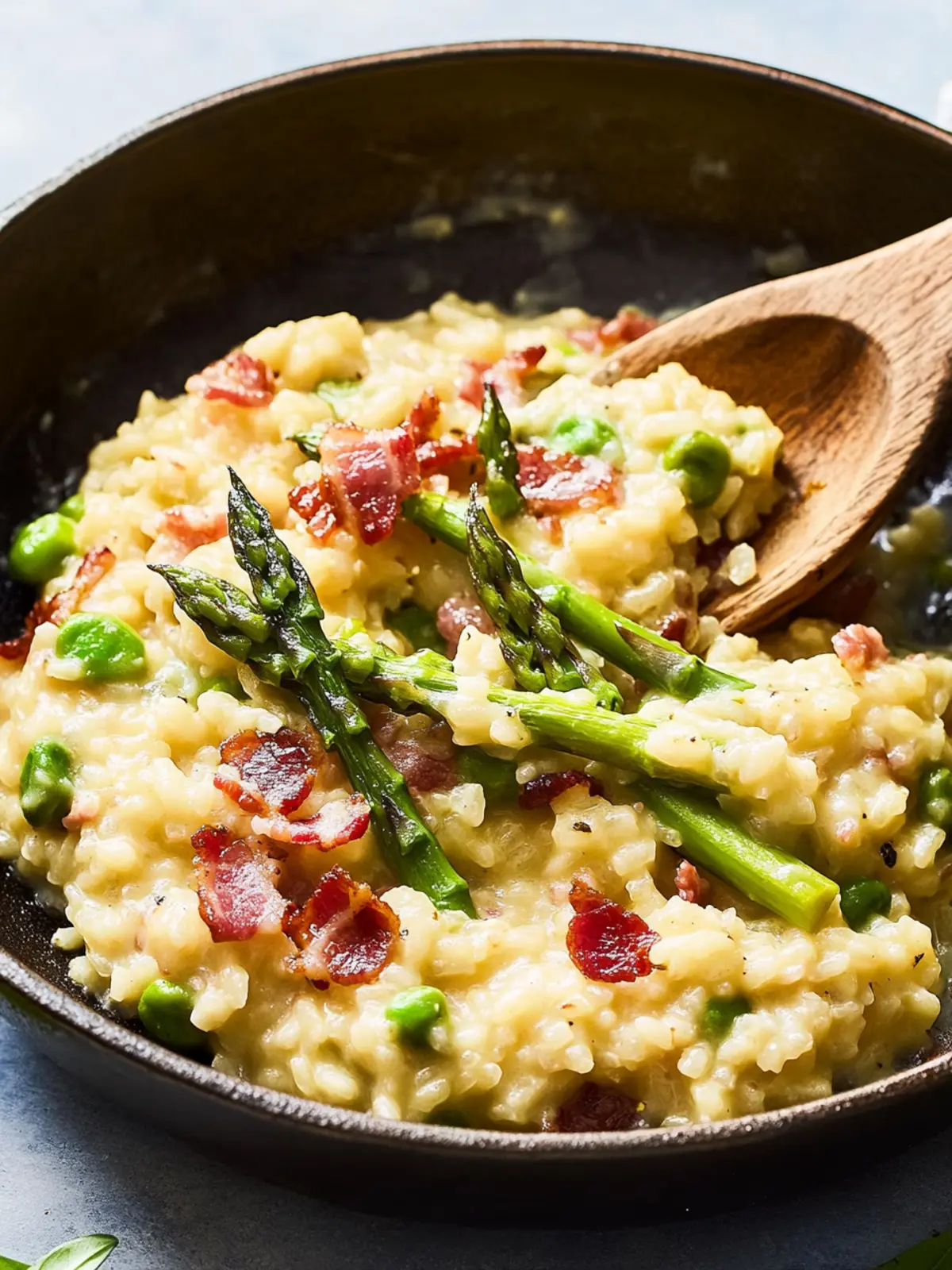 Creamy Asparagus Bacon Risotto: Your New Favorite Comfort Dish 3 Creamy Asparagus Bacon Risotto