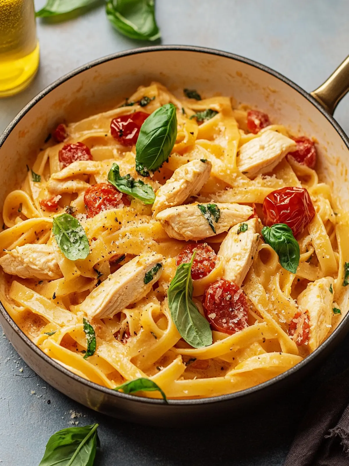 Tuscan Chicken Pasta: Creamy Comfort for Busy Weeknights 4 Tuscan Chicken Pasta