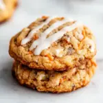 Delicious Carrot Cake Cookies with Cream Cheese Glaze 6 Carrot Cake Cookies