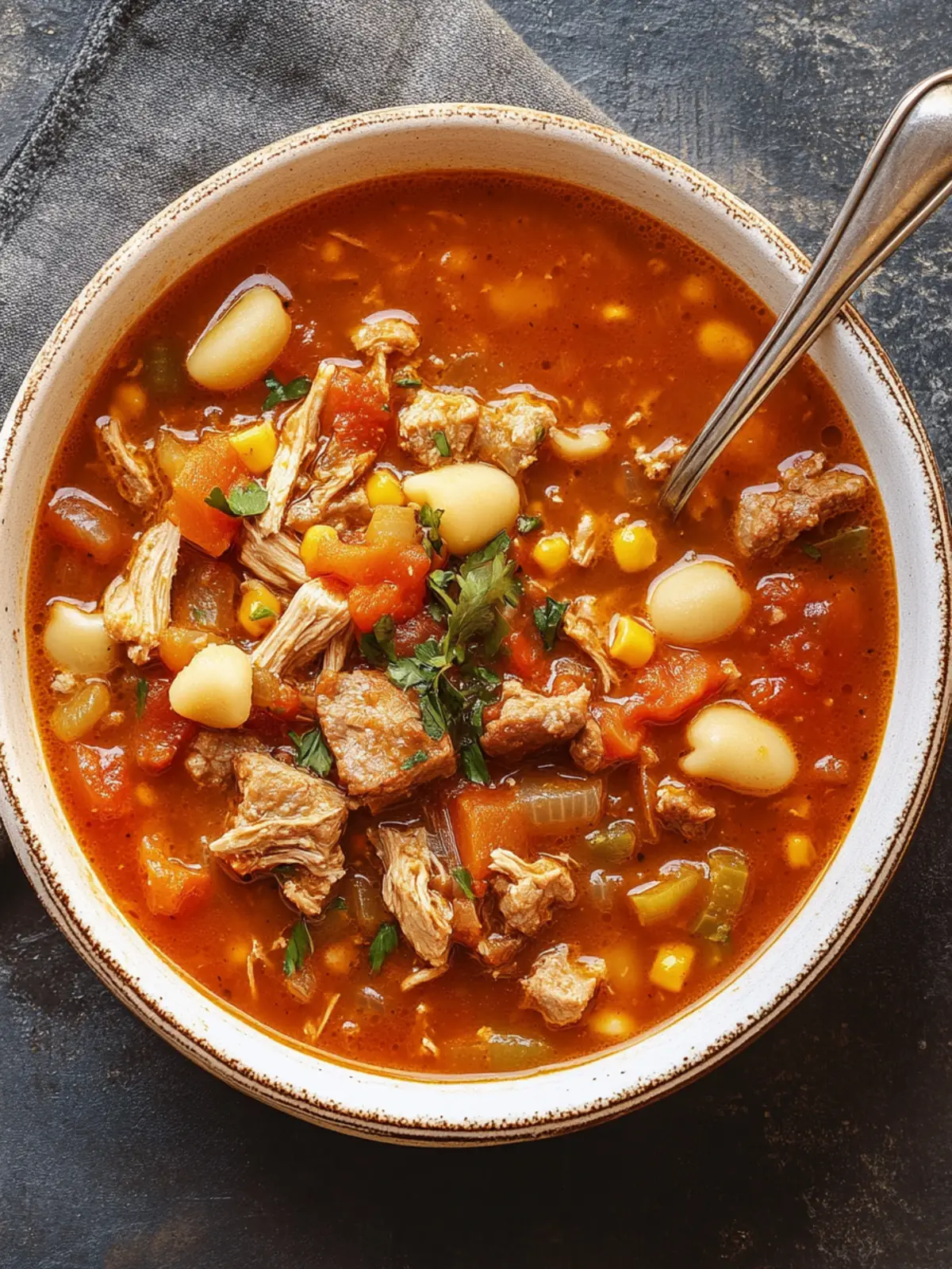 Brunswick Stew: Cozy Comfort in Every Tomato-Based Bite 5 Brunswick Stew (Tomato Based Meat Stew)