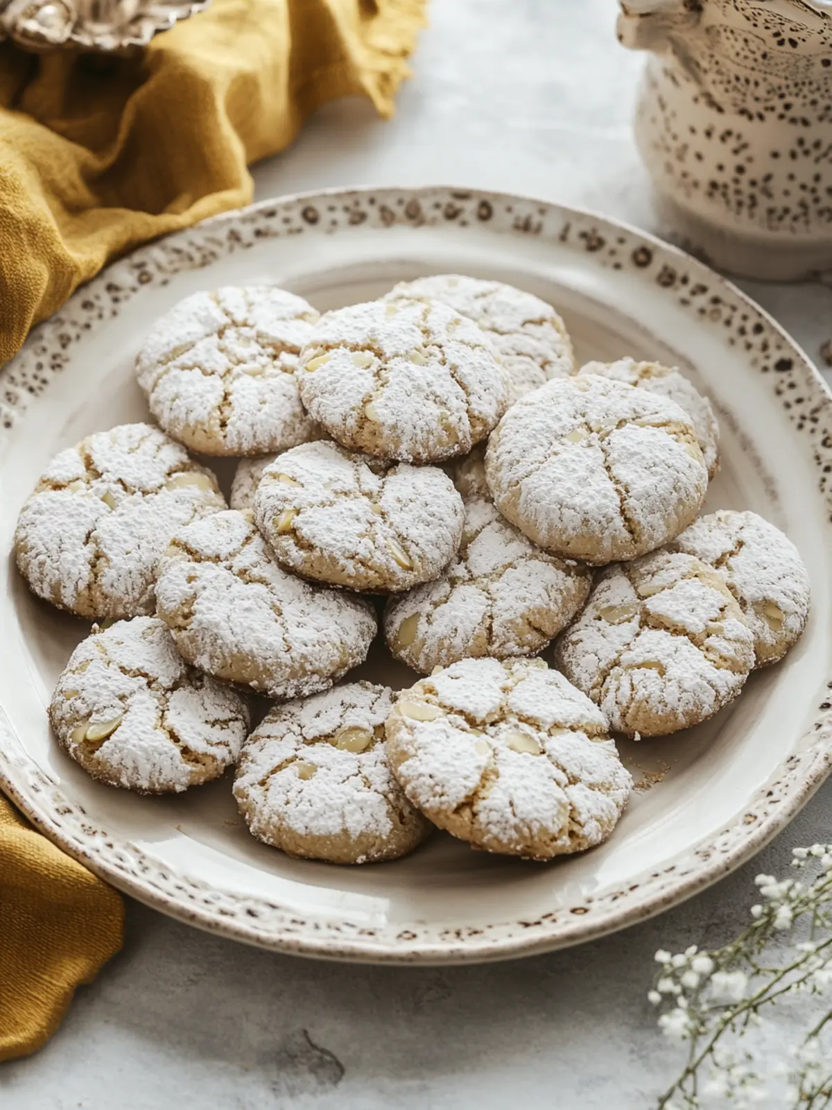 Moroccan Ghriba: Irresistible Almond Cookies You’ll Love 4 Moroccan Ghriba (Almond Cookies)