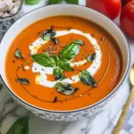 Creamy Tomato Caprese Soup to Warm Your Heart and Soul 9 Tomato Caprese Soup