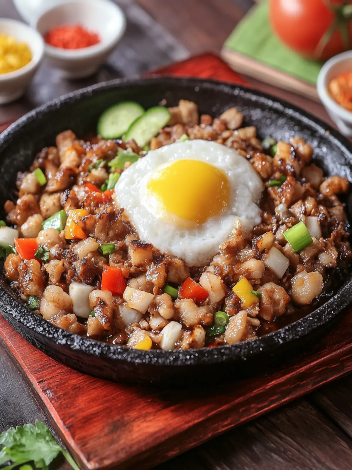 Savor Filipino Sisig: Sizzling Pork Recipe for Bold Flavors 3 Filipino Sisig (Sizzling Pork)