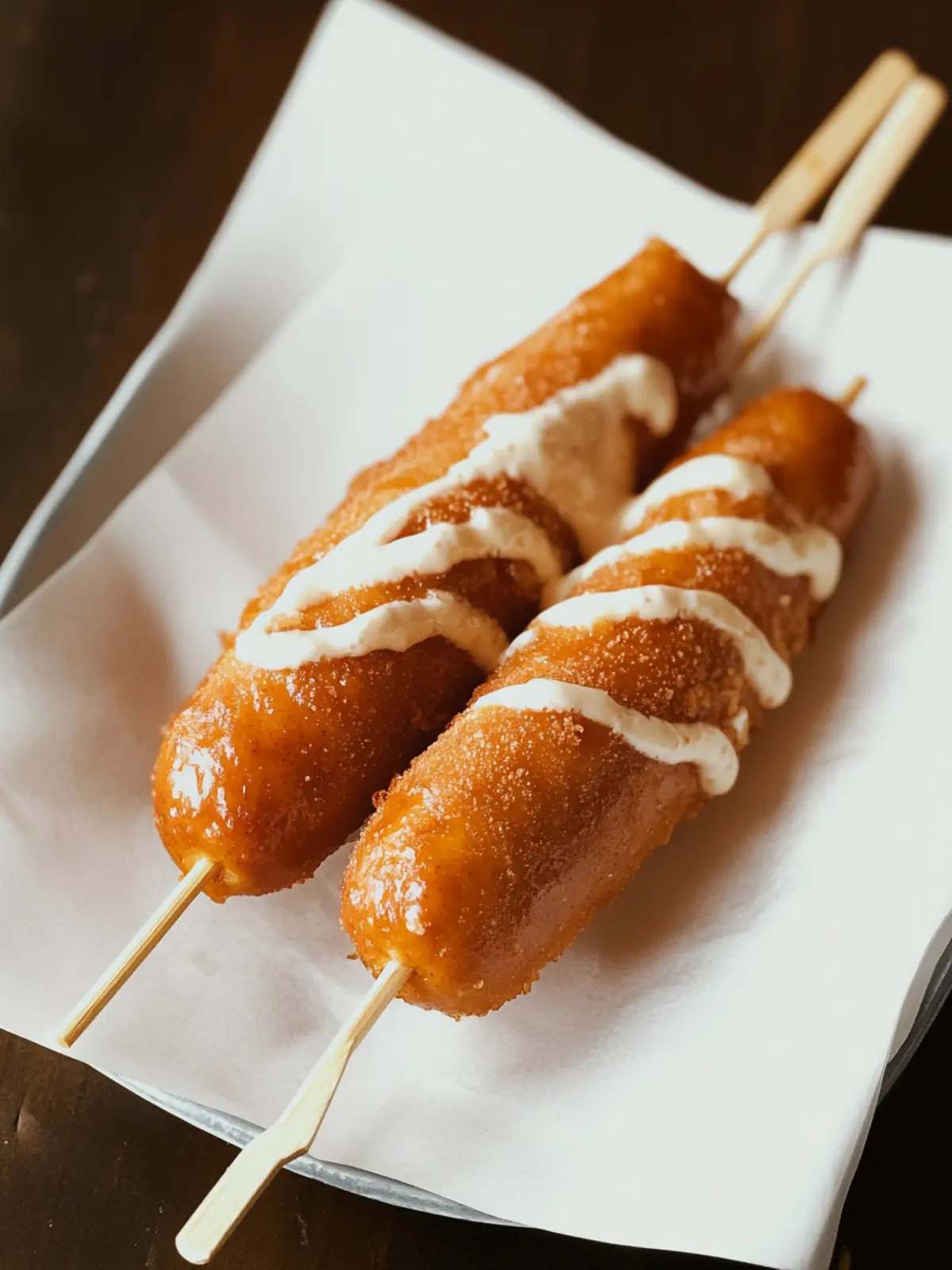 Crispy Corn Dogs: Battered Sausage on a Stick You’ll Love 2 Corn Dogs (Battered Sausage on a Stick)