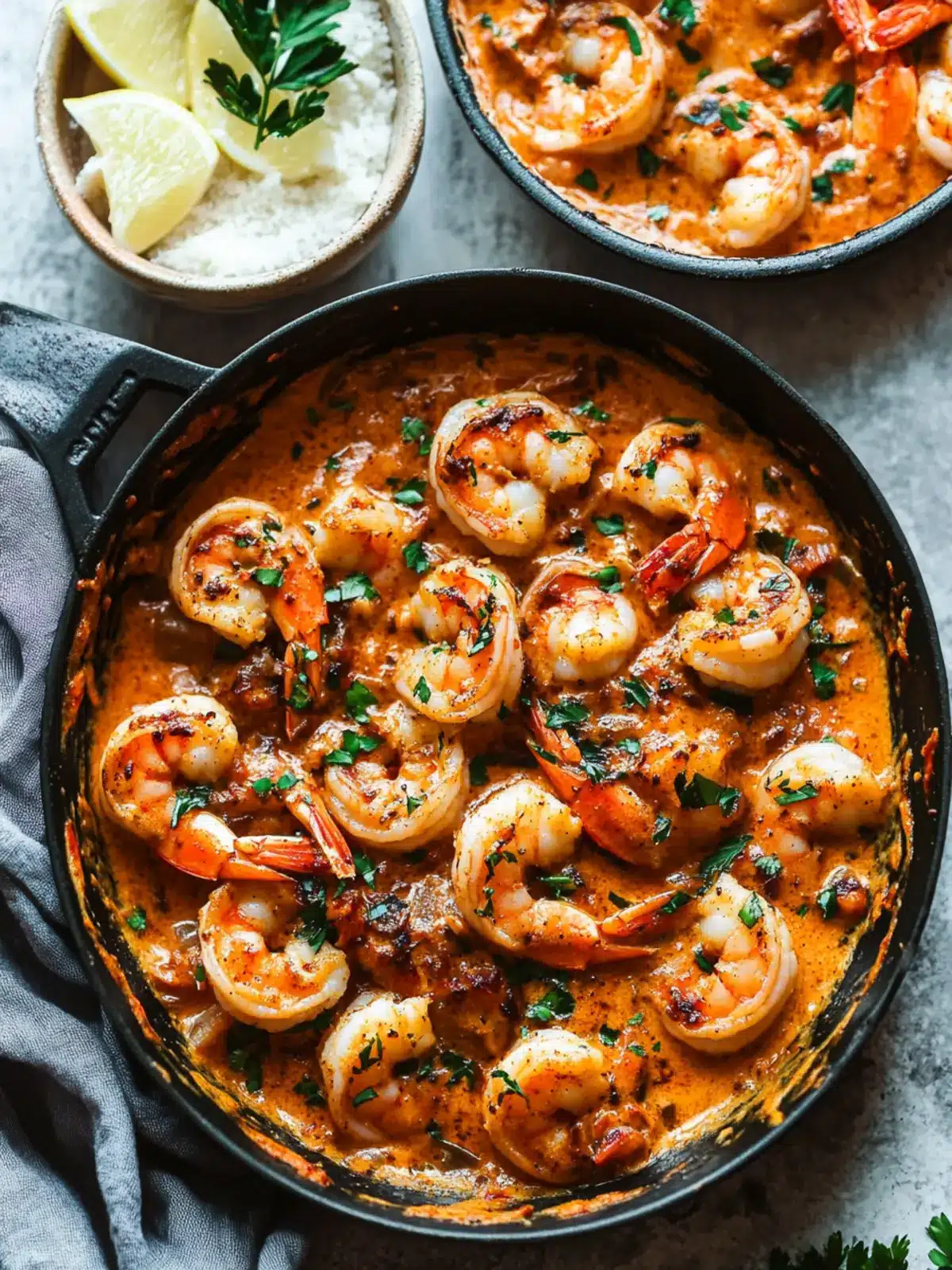 Creamy Garlic-Paprika Shrimp Skillet Recipe for Quick Elegance 5 Creamy Garlic-paprika Shrimp Skillet Recipe