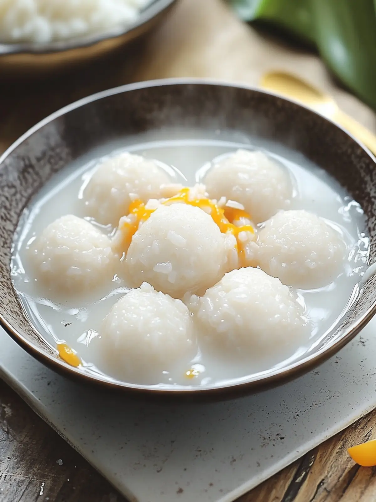 Delicious Filipino Ginataang Bilo-Bilo: A Cozy Coconut Delight 4 Filipino Ginataang Bilo-Bilo (Sticky Rice Balls in Coconut Milk)