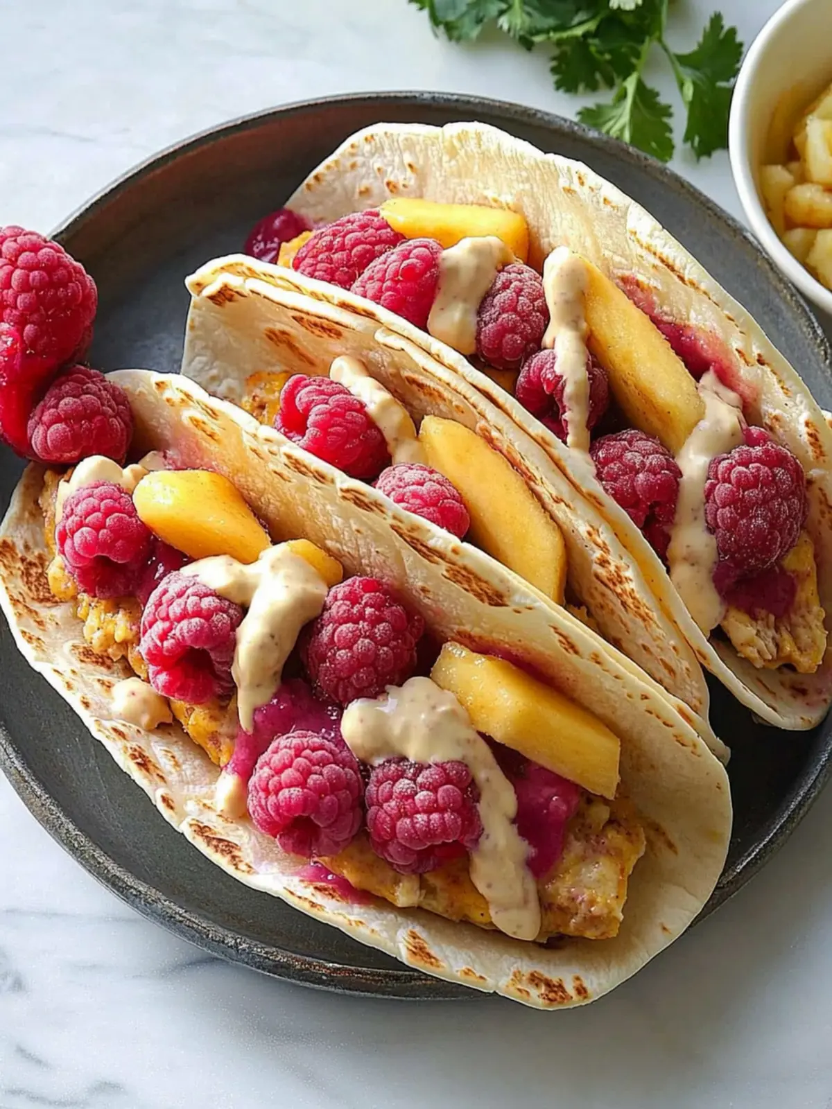 Raspberry-Banana Breakfast Tacos: A Fun Twist on Mornings 2 Raspberry-Banana Breakfast Tacos