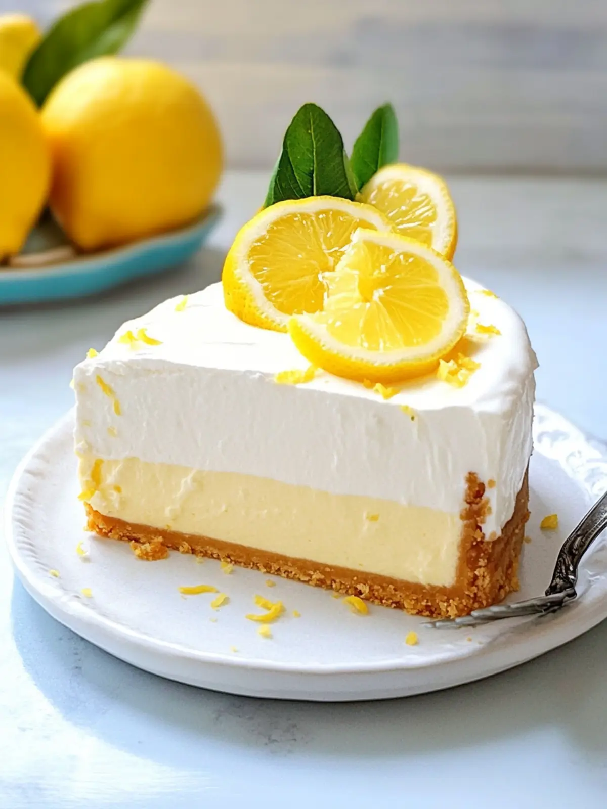 No Bake Lemon Cheesecake: Your Dream Summer Dessert! 3 No Bake Lemon Cheesecake
