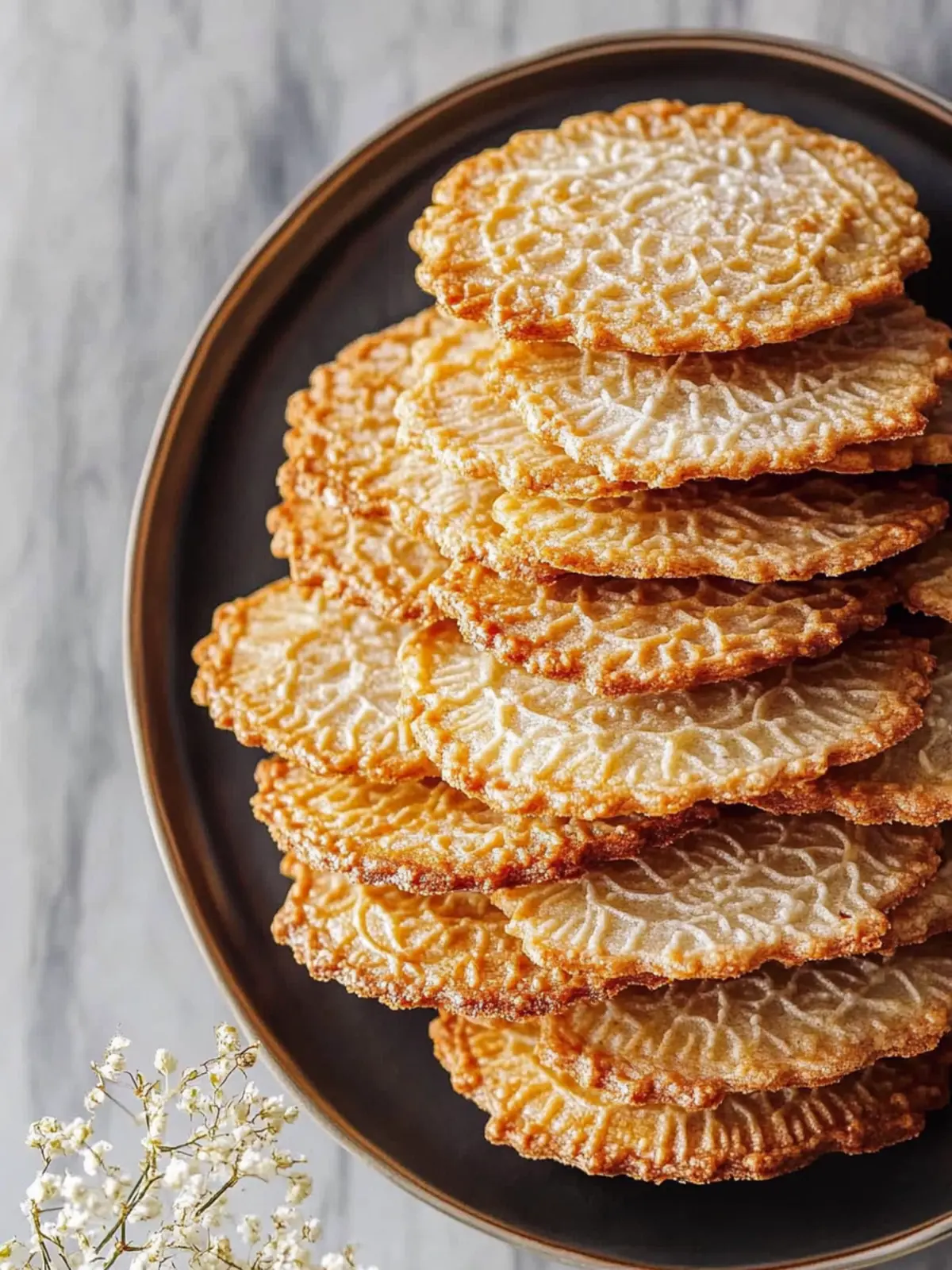 Lace Cookies: Crispy Delights with a Chocolate Surprise 3 Lace Cookies