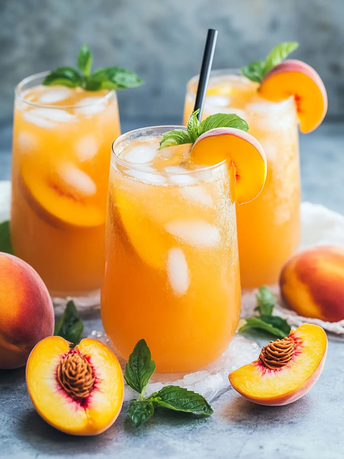 Deliciously Sweet Peach Lemonade for Your Perfect Summer Sip 3 Peach Lemonade