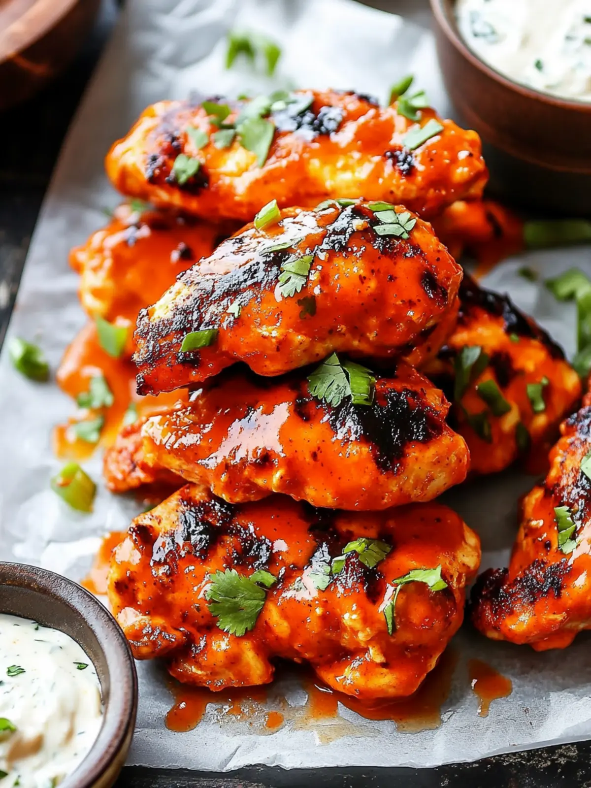 Savor the Flavor: Easy Grilled Buffalo Chicken Bliss 2 Buffalo Chicken