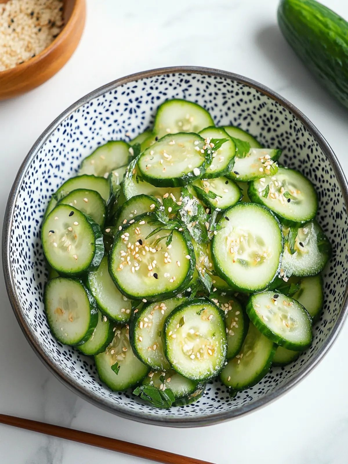 5-Minute Asian Cucumber Salad Recipe for Crisp Flavor Blast 5 5-minute Asian Cucumber Salad Recipe