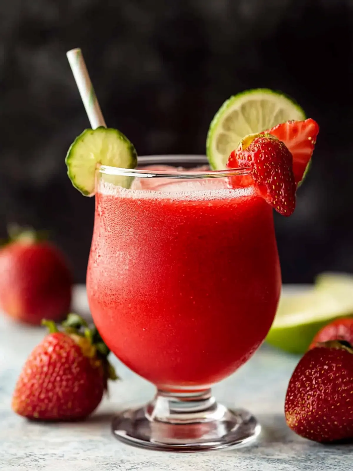 Refreshing Virgin Strawberry Daiquiri for Ultimate Summer Vibes 4 Virgin Strawberry Daiquiri