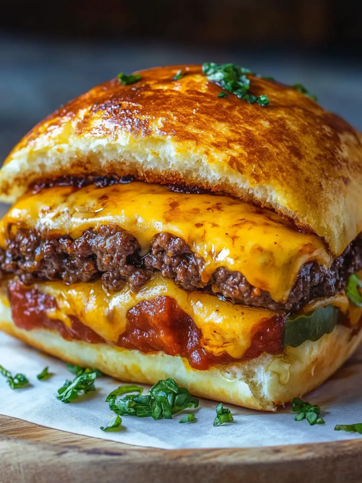 Garlic Butter Beef Cheeseburger Cheesy Perfection in Minutes 4 Garlic Butter Beef Cheeseburger Cheesy Perfection!