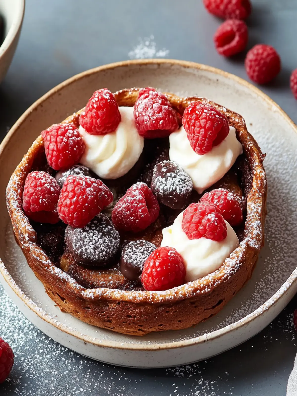 Mini Chocolate Dutch Baby Pancakes for a Sweet Morning Treat 2 Mini Chocolate Dutch Baby Pancakes