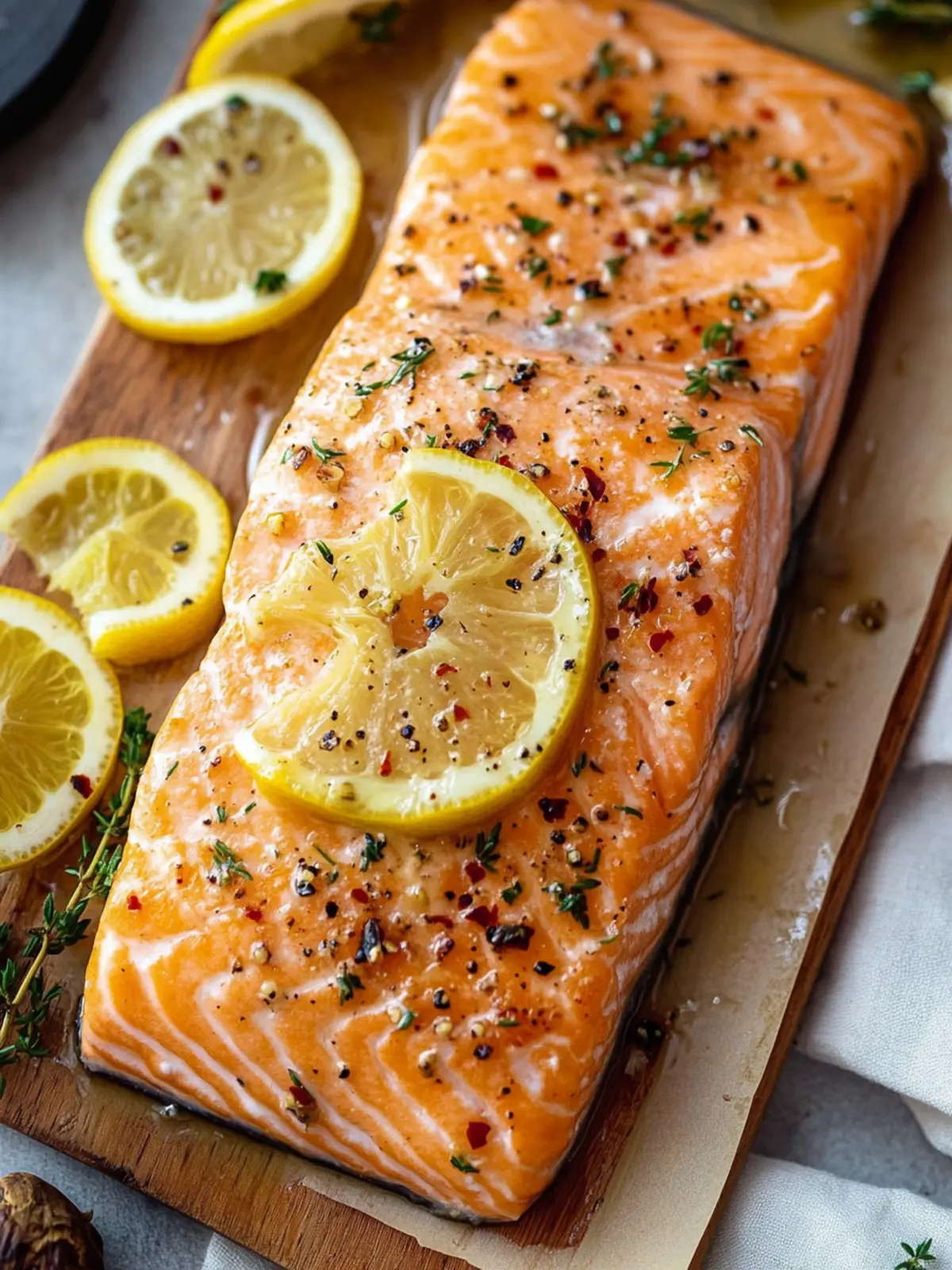 Savory Baked Salmon with Garlic Butter and Fresh Lemon 5 Baked Salmon