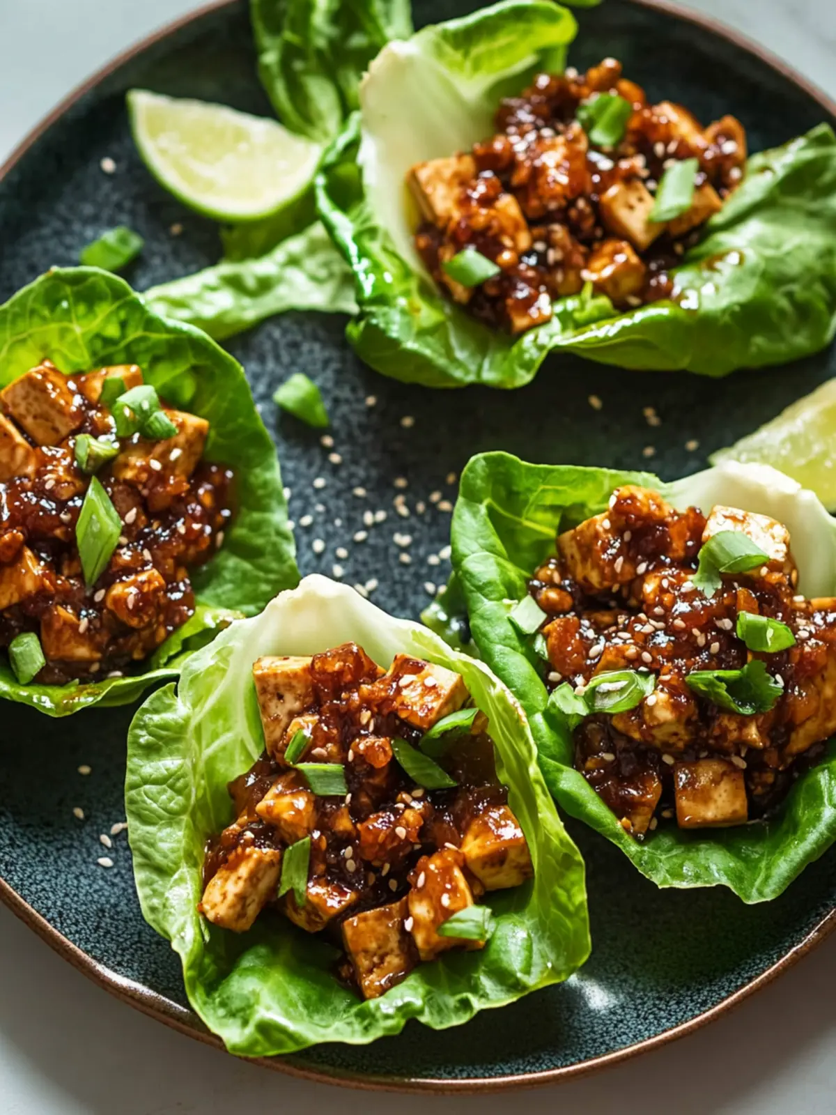 Caramelized Tofu Lettuce Cups: A Fun Twist on Taco Night 5 Caramelized Tofu Lettuce Cups
