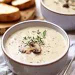 Rich Cream of Mushroom Soup Recipe – A Cozy Classic Delight 7 Cream of Mushroom Soup