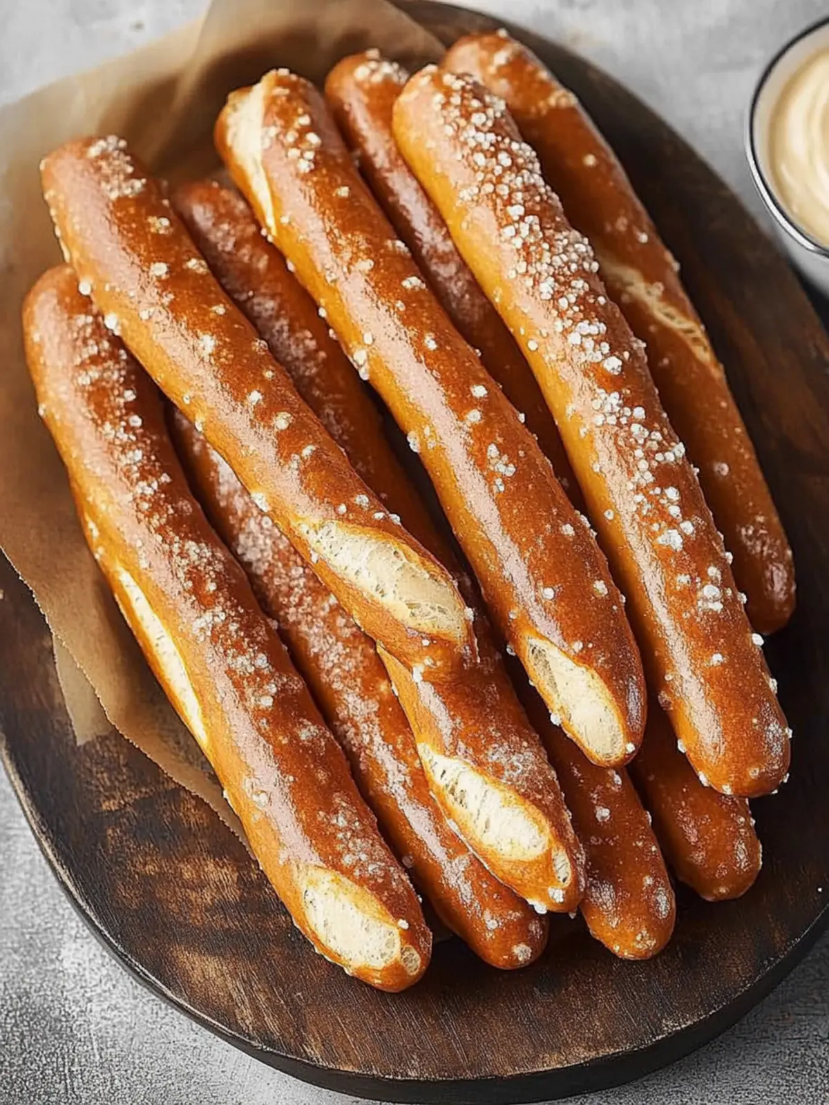 Delicious Homemade Pretzel Sticks – Fun Snack for Everyone 4 Pretzel Sticks