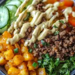 Savory Smash Burger Bowl: A Low-Carb Delight You'll Love 9 Savory Smash Burger Bowl: A Low-Carb Delight
