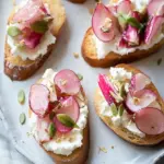 Rhubarb Goat Cheese Crostini: A Sweet-Savory Delight 4 rhubarb goat cheese crostini
