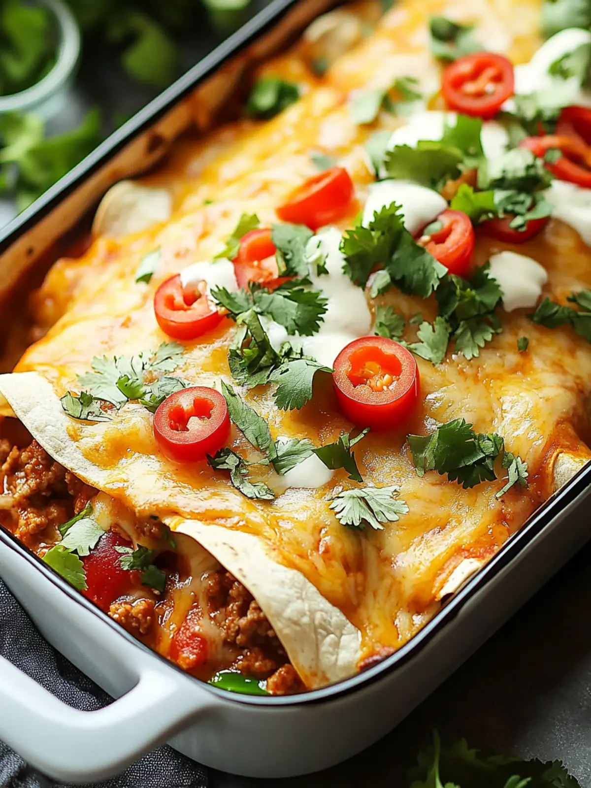 Mouthwatering Easy Ground Beef Enchiladas You’ll Crave! 2 Easy Ground Beef Enchiladas