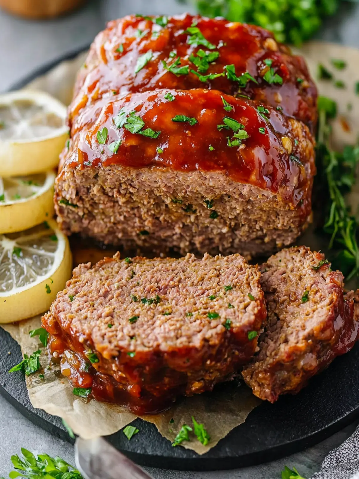 The Best Meatloaf Recipe with Sweet Tangy Glaze You'll Love 2 The Best Meatloaf Recipe