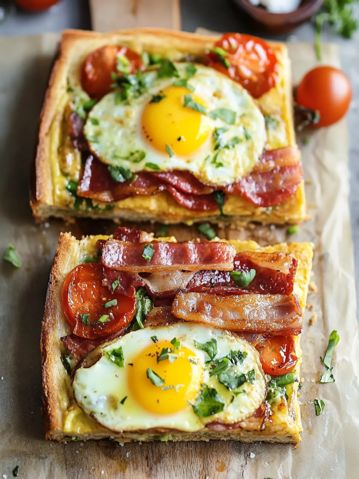 Irresistibly Easy Bacon and Egg Picnic Slice for Every Occasion 2 Easy Bacon and Egg Picnic Slice