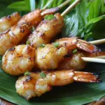 Grilled Shrimp on Sugarcane (Chao Tom) Recipe for Vibrant Flavor 9 Grilled Shrimp on Sugarcane (Chao Tom) Recipe