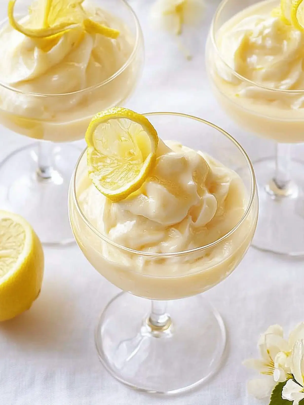 Creamy Lemon Mousse: Your No-Bake Dessert Delight 2 Lemon Mousse