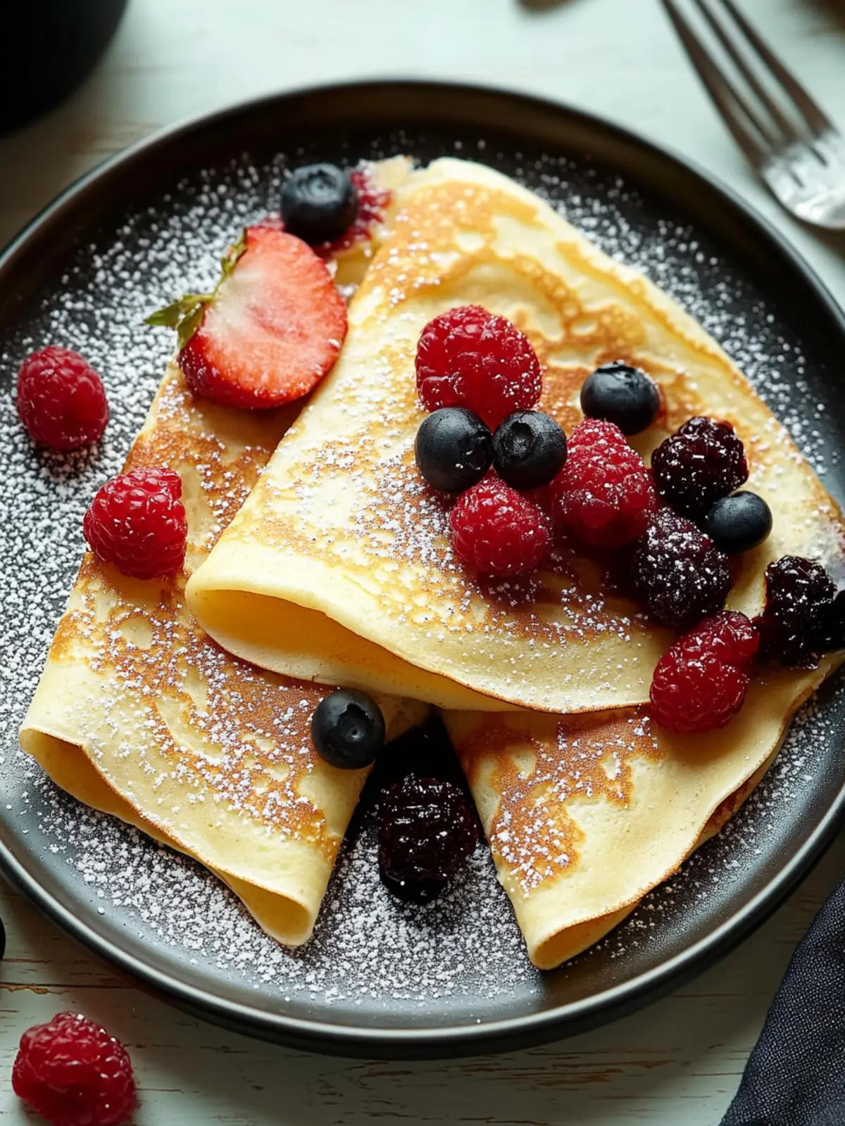 Delicious Basic Crêpes: Your Canvas for Sweet or Savory Delights 4 Basic Crêpes