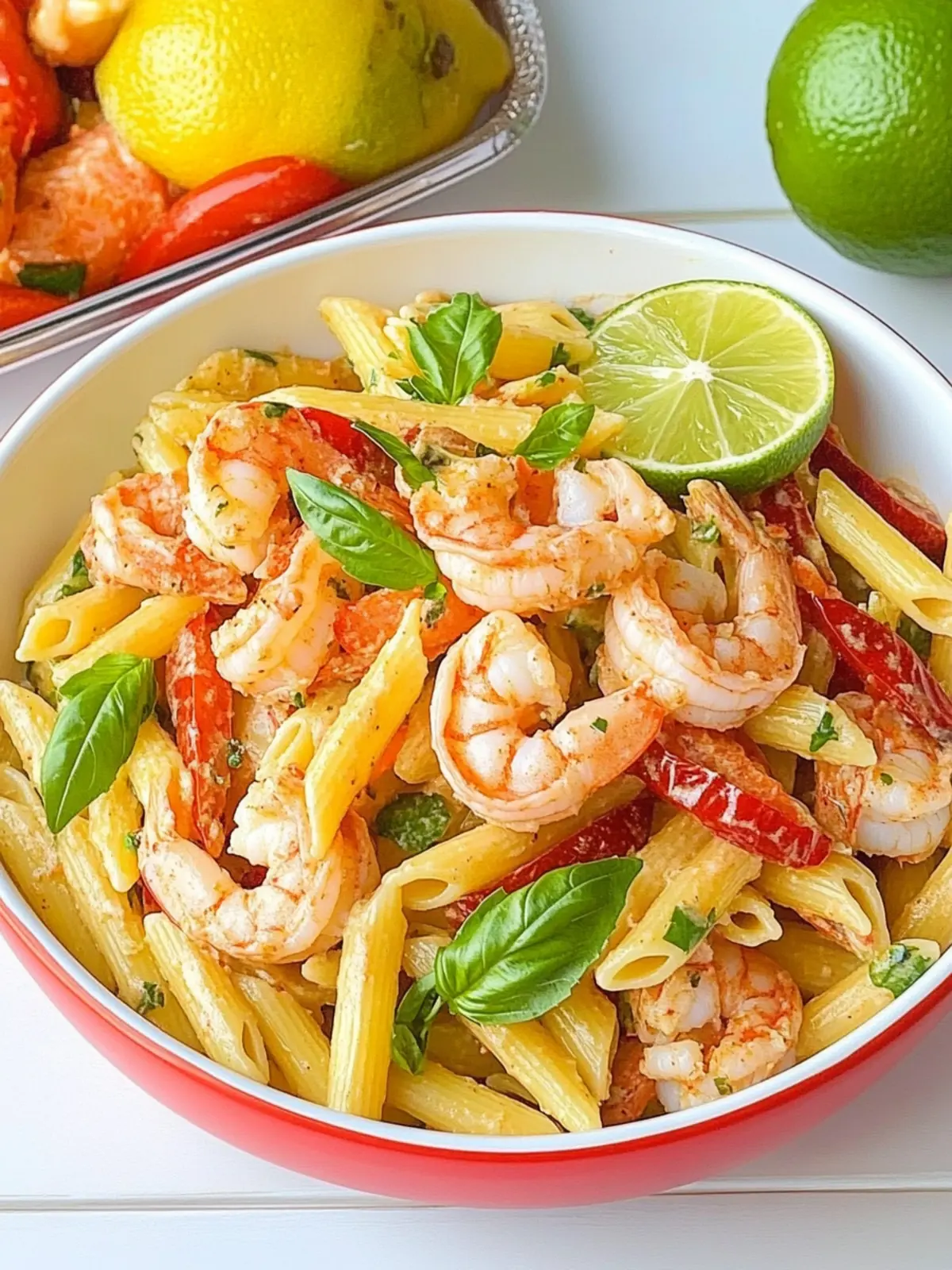 Zesty Shrimp Chili Lime Penne Pasta Salad You’ll Love 4 Penne Pasta Salad with Shrimp Chili & Lime