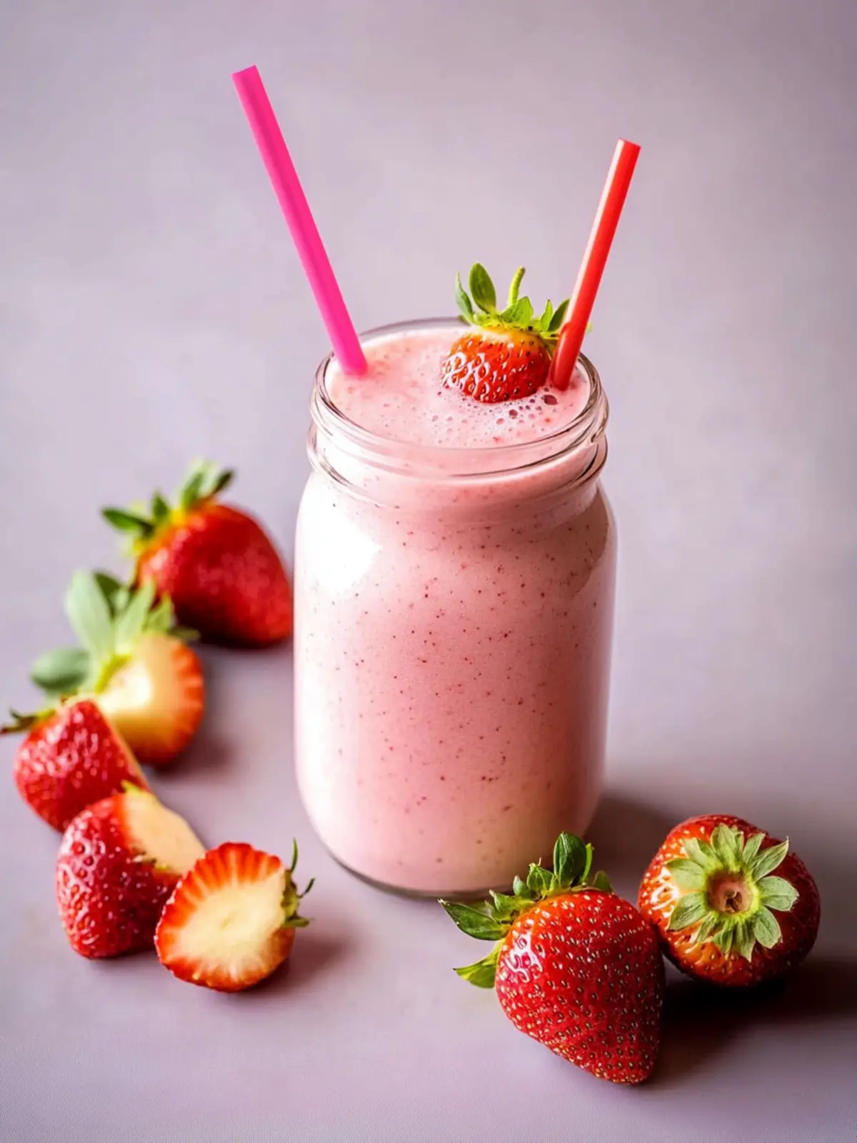 Delicious Strawberry Rhubarb Smoothie for Ultimate Refreshment 2 Strawberry Rhubarb Smoothie