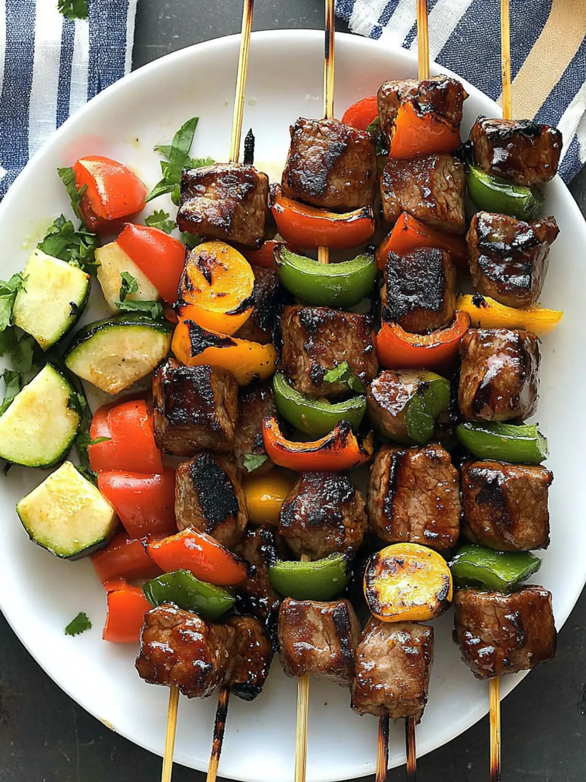 Savor Delicious Teriyaki Shish Kabobs in Just 30 Minutes 3 Teriyaki Shish Kabobs
