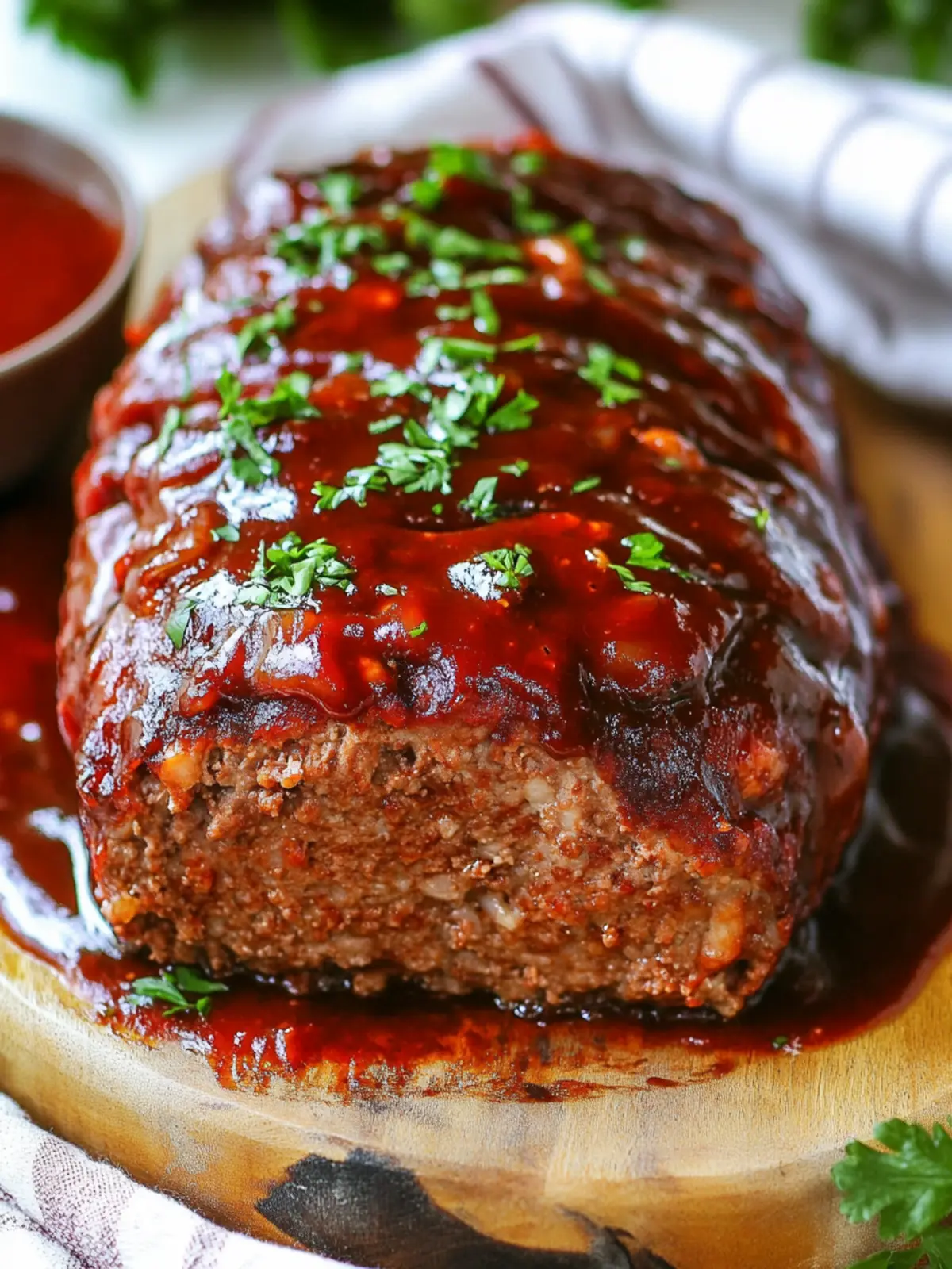 Juicy BBQ Meatloaf with Smoky Glaze for Ultimate Comfort 2 BBQ Meatloaf