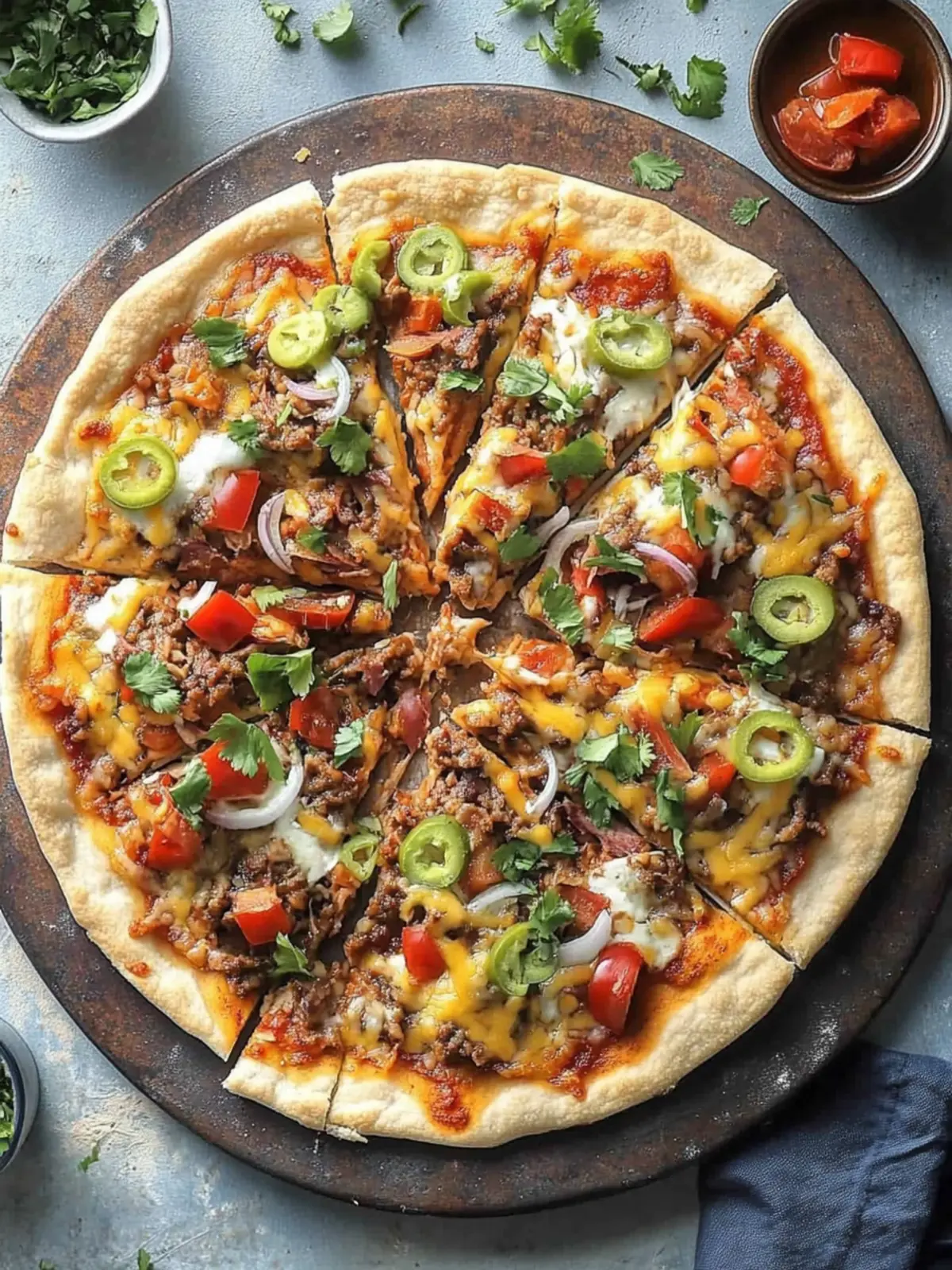 Mouthwatering Game-Night Nacho Pizza That's a Total Crowd-Pleaser 4 Game-Night Nacho Pizza