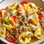 Crock Pot Cheesesteak Tortellini Recipe for Ultimate Comfort 8 Crock Pot Cheesesteak Tortellini Recipe