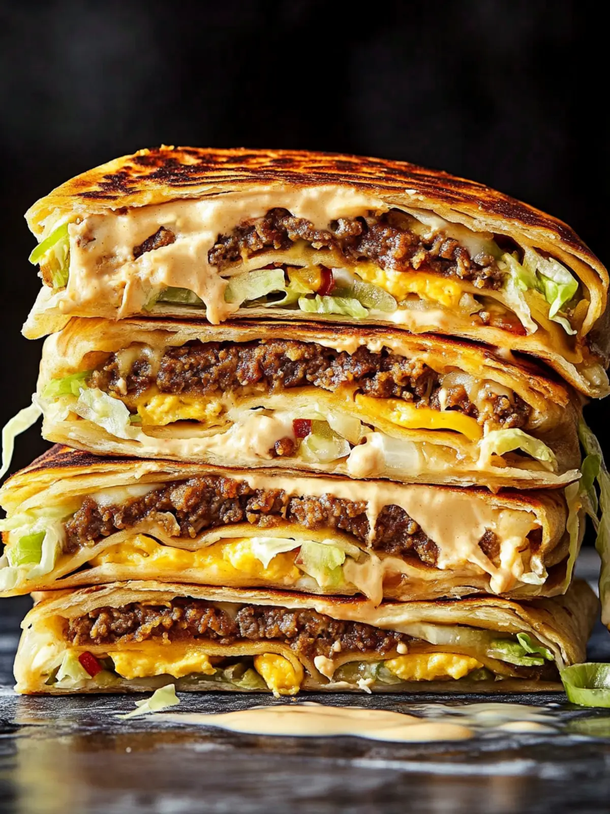 Big Mac Crunchwrap: Your New Favorite Homemade Treat 5 Big Mac Crunchwrap