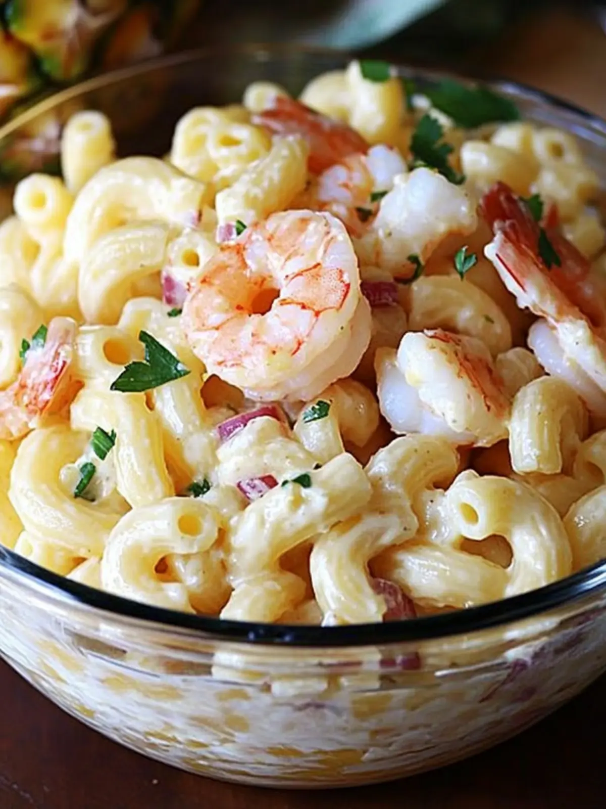 Pineapple Shrimp Macaroni Salad: A Tropical Taste Adventure 2 Pineapple Shrimp Macaroni Salad