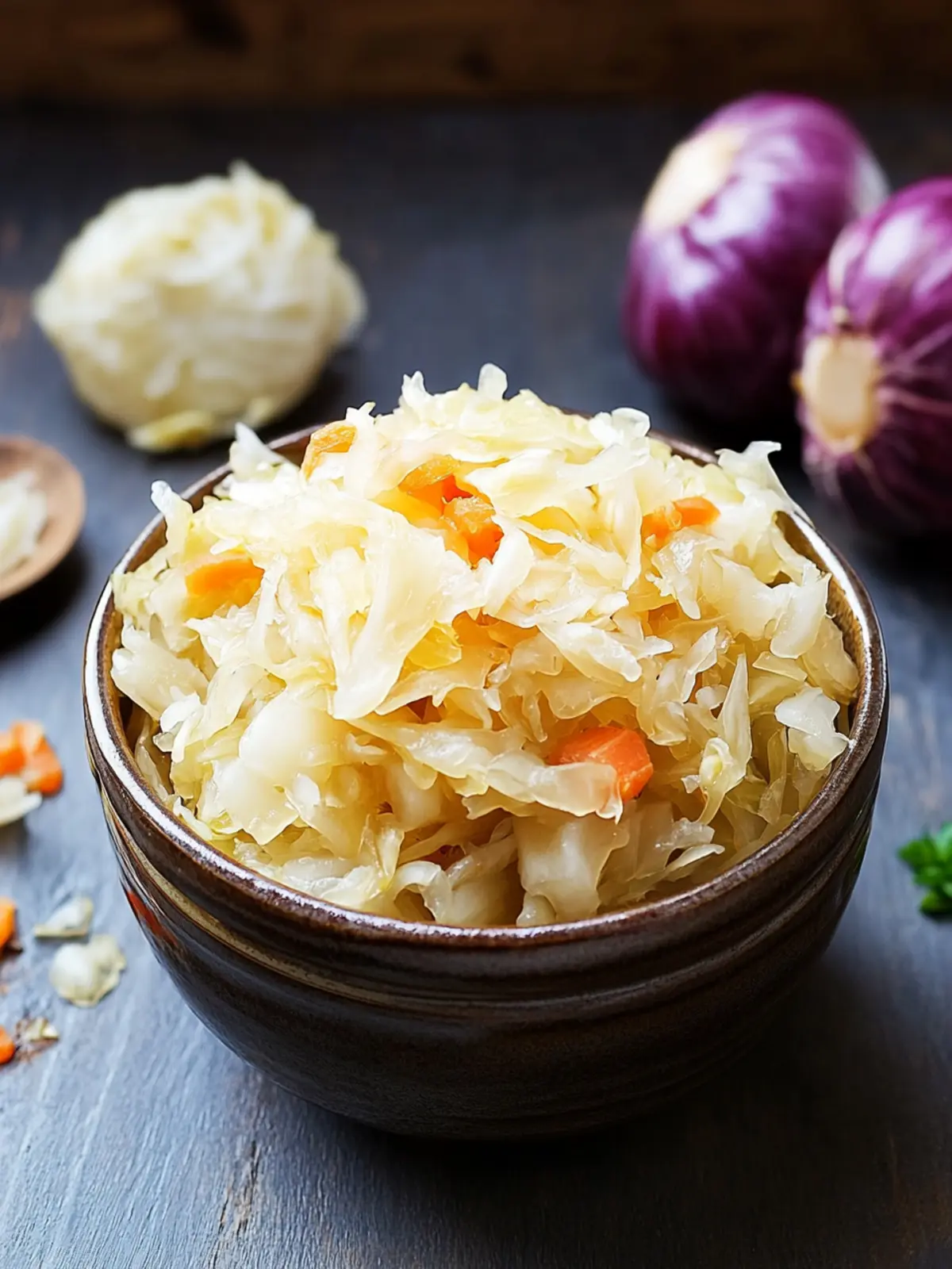 German Sauerkraut: Easy Fermented Cabbage for Gut Health 3 German Sauerkraut (Fermented Cabbage)